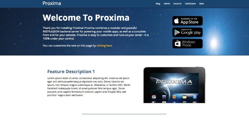 Proxima - Powerful API services