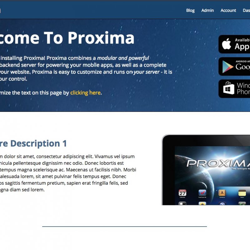 Proxima - Powerful API services